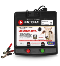 Eletrificador de Cerca Modelo Luz e Bateria 50km BVA