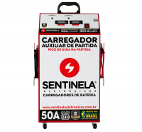 Carregador de Bateria Profissional 50A Mod. CAV5024 Auxiliar